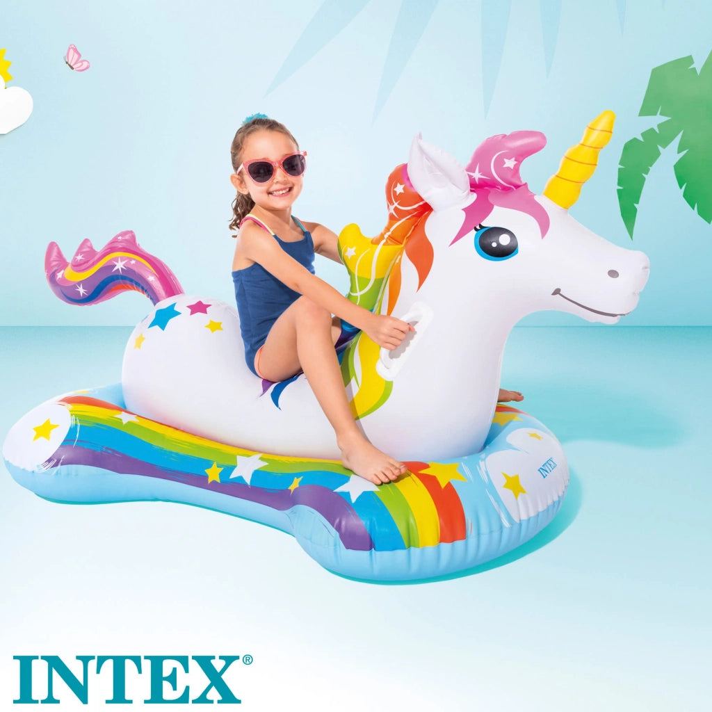 Unicorno Gonfiabile Cavalcabile +3 Anni 163 CMX86H. Peso 1,54 kg (57552)