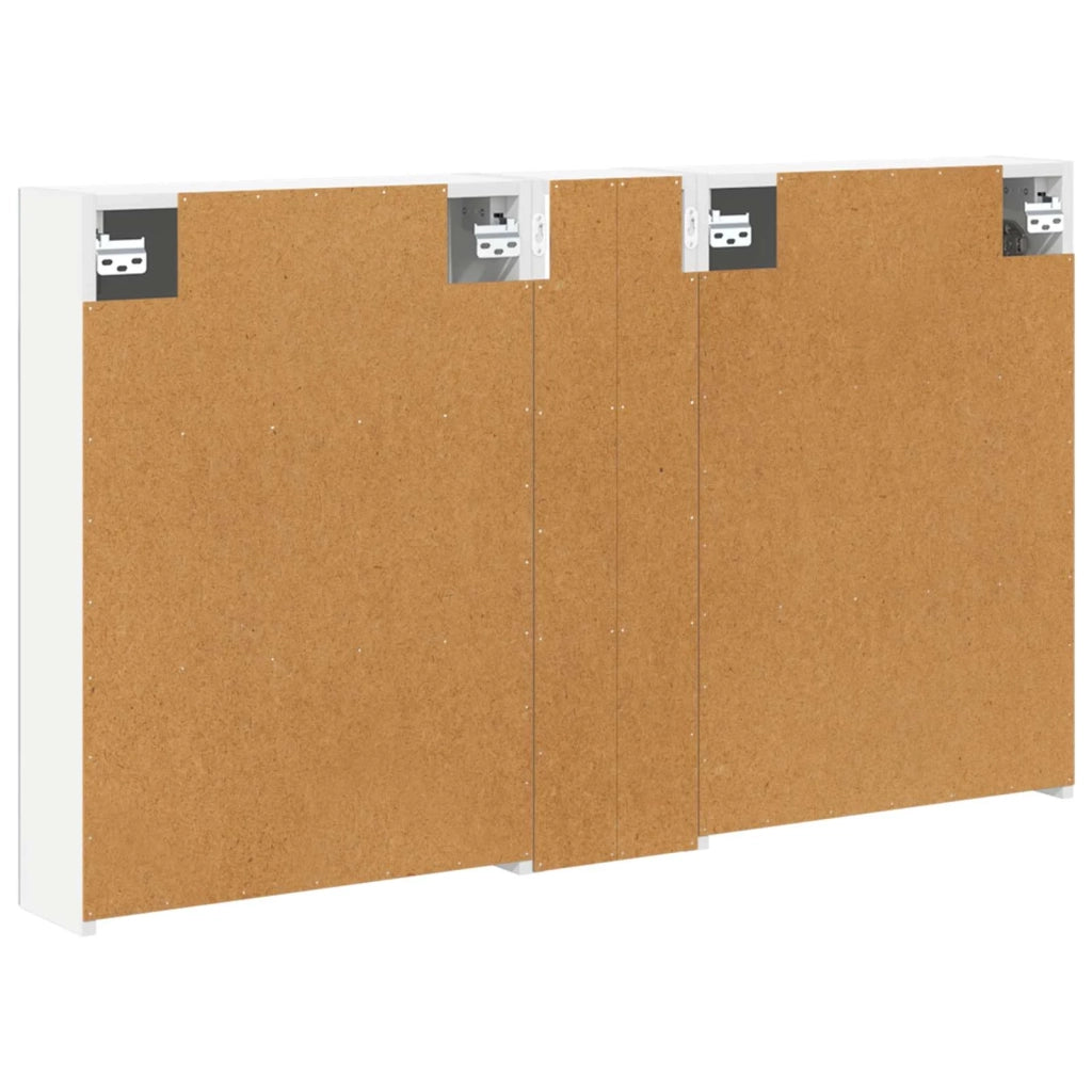 Set di Armadi da Bagno con lo scaffale 3 pcs 120 x 14,5 x 70 cm 3403744