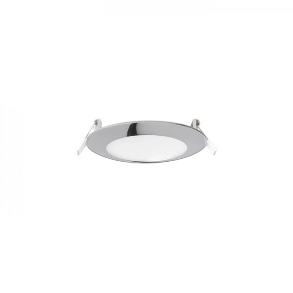 Faretto plafoniera DADA 9 da incasso nero cromato 230V LED 3W 3000K