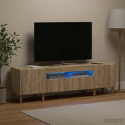 Mobile TV LED Rovere Sonoma Legno ingegnerizzato 897127