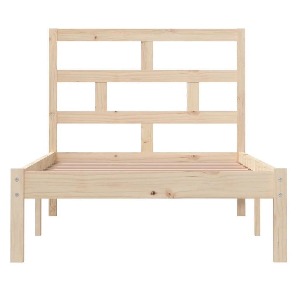 Giroletto 90x190 cm Single in Legno Massello 3101183