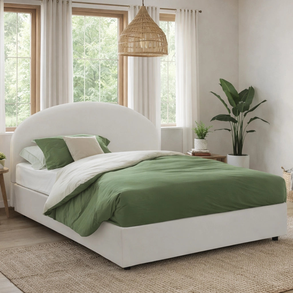 Letto Matrimoniale Adelfia, Letto Matrimoniale Materasso Incluso Made in Italy, Bianco