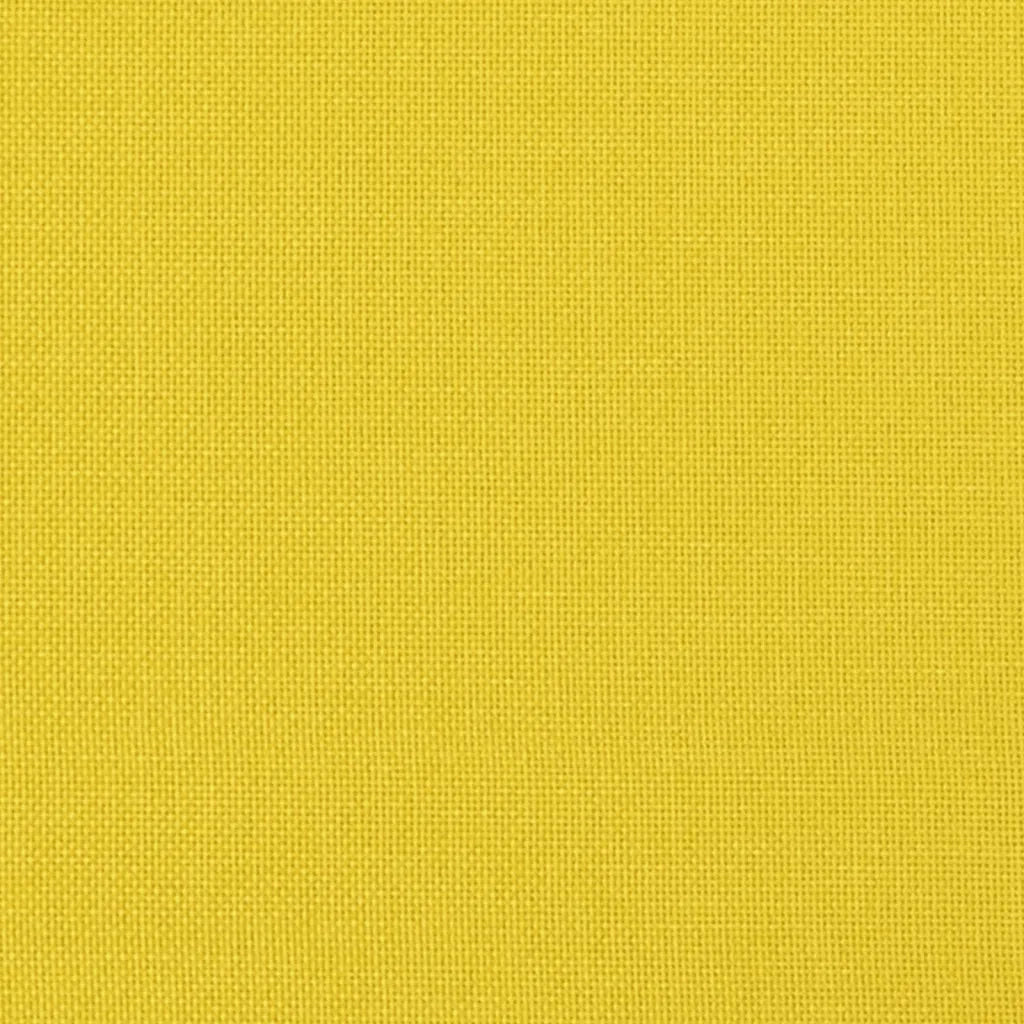Cuscini Decorativi 2 pz Giallo Chiaro ?15x50 cm in Tessuto CFW6776226