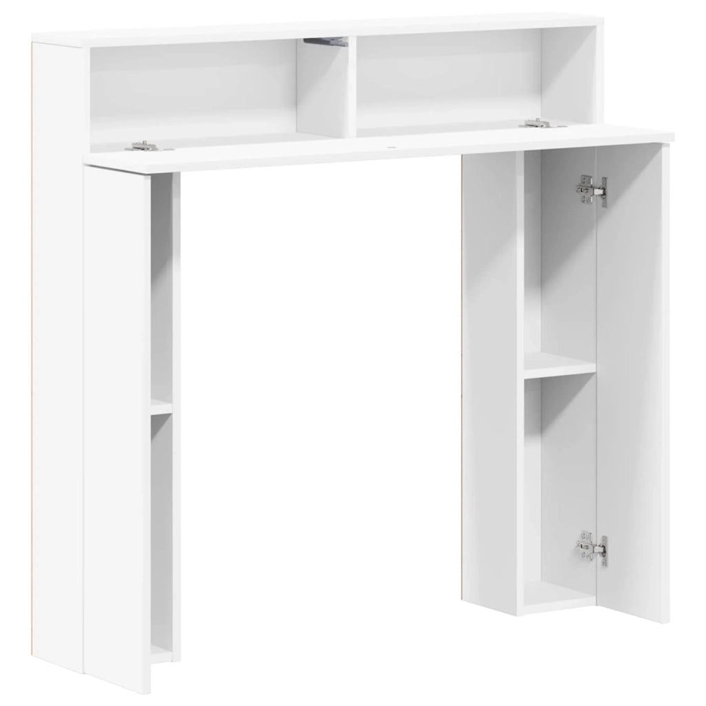 Cornice per camino Bianco 102 x 18 x 100,5 cm 8006598