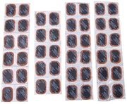 Set di riparazione pneumatici da bicicletta 48 pezzi - Adesivi autoadesivi - Idonei per biciclette - PVC di alta qualità - Facili da usare - Duraturi - Set di riparazione pneumatici da bicicletta