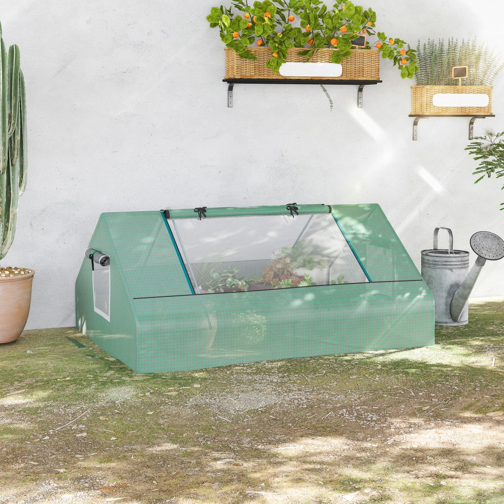 Serra da Giardino ¨C Zephmum ¨C Verde, Acciaio e PE, 180x140x80 cm