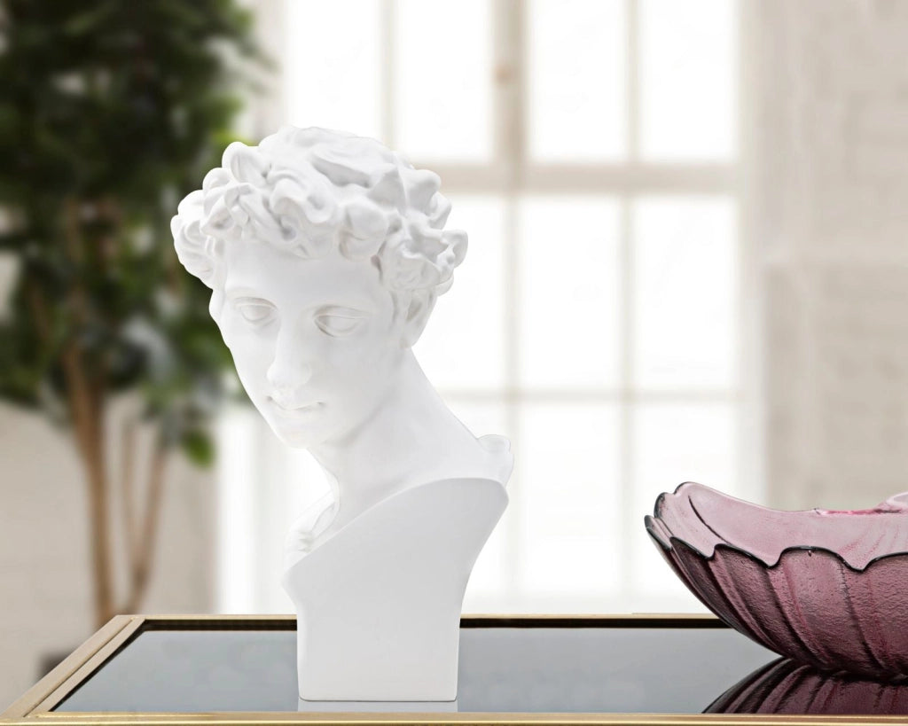 Scultura Roman Young 20x17,5x30 cm in Poliresina