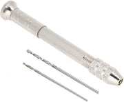 Strumento per forare le unghie a mano - Accessorio per manicure - Tool per nail art - Zaffiro - Per acrilici