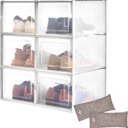 Sistema di Organizzazione per Scarpe - Organizzatore per Scarpe - Scatola per Scarpe - Sistemazione delle Scarpe - Da Non Manicare in Casa!