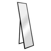Specchio a bilico a figura intera 150 x 35 cm per camera da letto o bagno nero 03_0007974