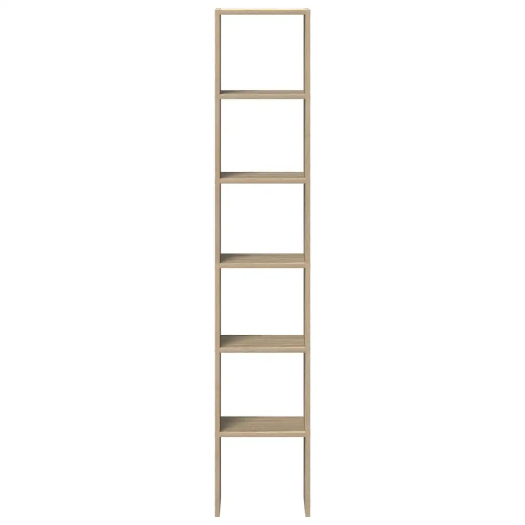 Librerie 2 pz Impilabili Rovere Sonoma 30x30x80 cm Truciolato 858808