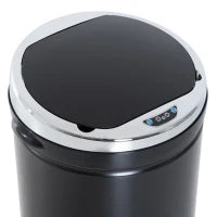 Pattumiera Automatica da 42L con Sensore a Infrarossi in Acciaio e Plastica, 30.5x30.5x68 cm