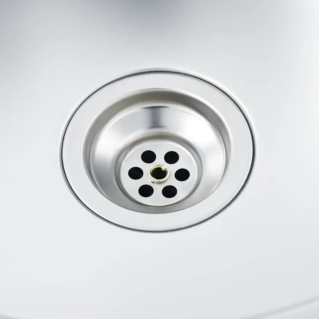 Lavello da Cucina Doppio con Filtro e Sifone in Acciaio Inox CFW2898850
