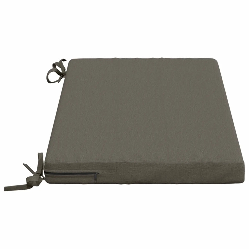 Cuscino per panchina SOEST 100% Poliestere Grigio 948694