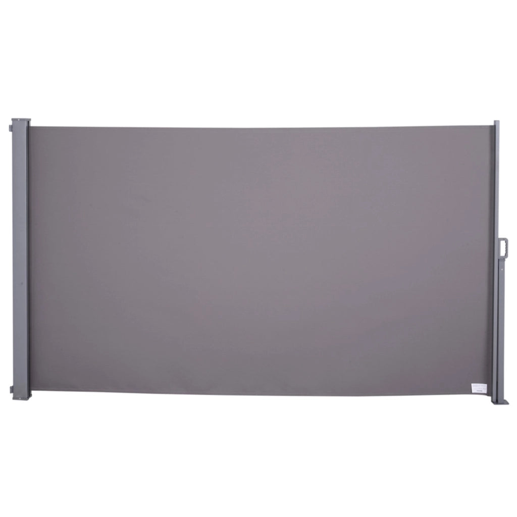 EasyComfort Tenda da Sole Laterale e Avvolgibile (3x1.6m) in Alluminio e Poliestere Imperemabile Anti-UV, per Vento/Privacy