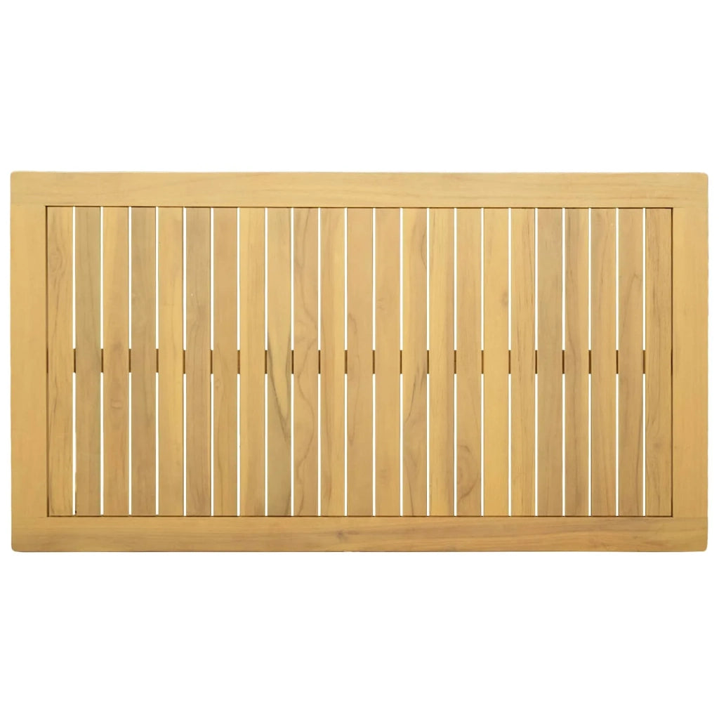 Tavolino da salotto Acacia chiaro 110 x 60 x 45 cm 42026785