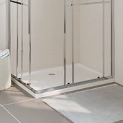 Piatto Doccia in ABS Rettangolare Bianco 80x110 cm 148909