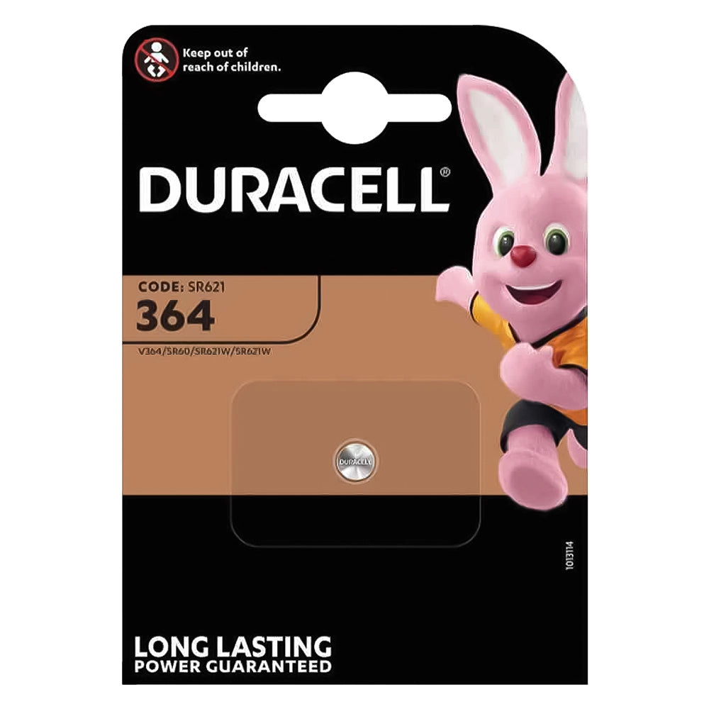 Pila a Bottone PZ 1 Duracell 364 1,55 v 10 Blister