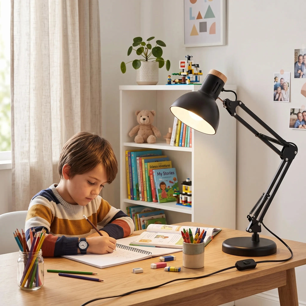 Lampada Da Scrivania Jnh044-1t Black