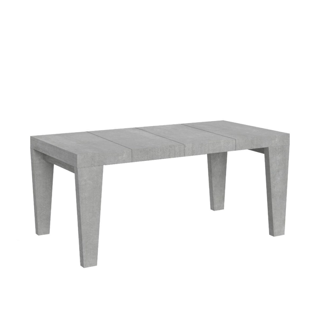 Tavolo allungabile 140/400x90 cm Spimbo Premium cemento