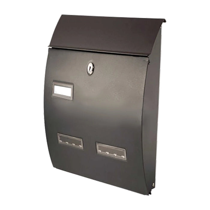 Cassetta Postale Porta Rivista '708B' Cm 27 X 12 X H 40 - Antracite