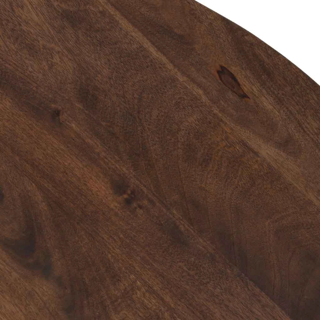 Tavolo da pranzo in legno marrone 150x150x77h cm