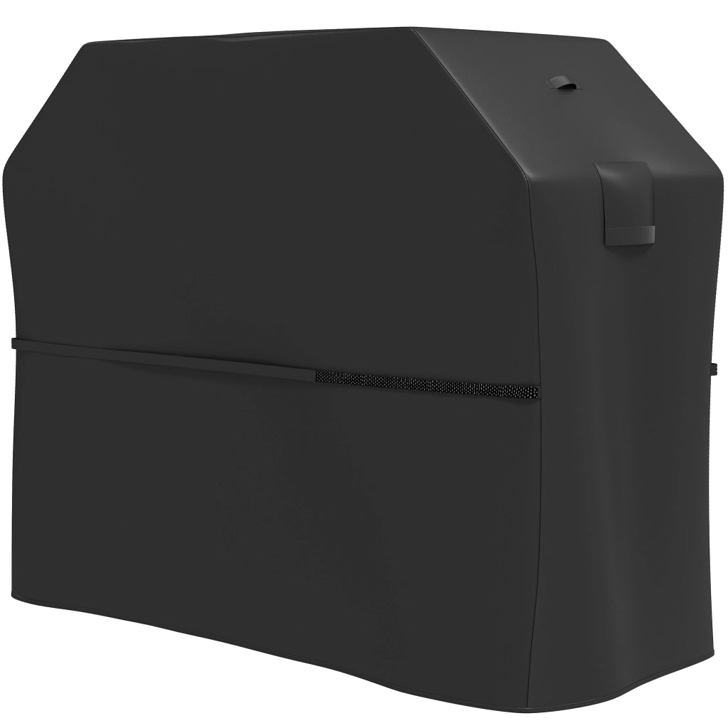 Copertura Barbecue Impermeabile Antivento ¨C zephmum ¨C Tessuto Oxford 600D UPF30+, 147x61x122 cm, Nero
