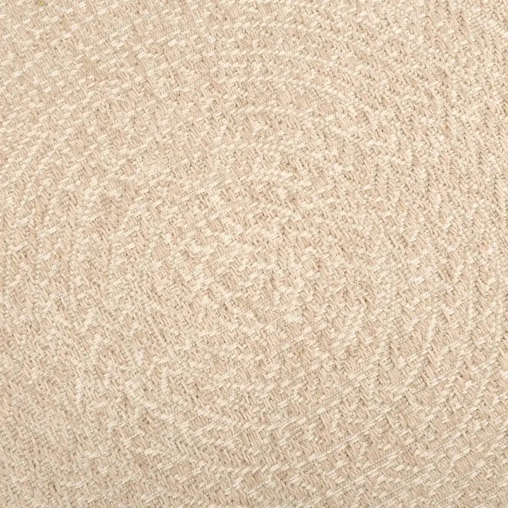 Tappeto del soggiorno | Tappeto ZIZUR Beige 60x110 cm Aspetto Iuta Interni ed Esterni