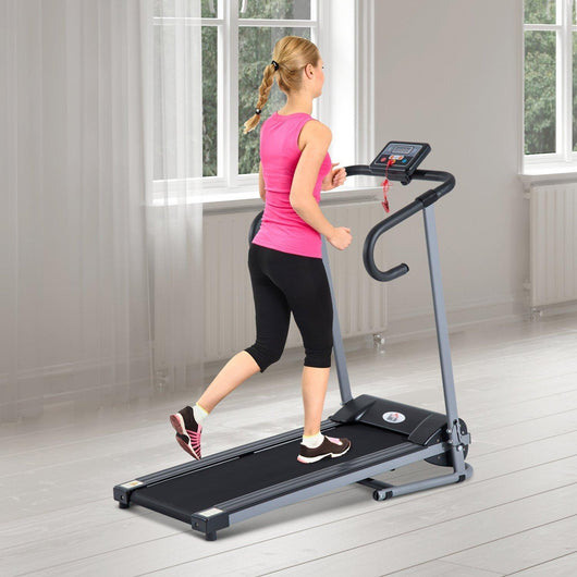 Tapis Roulant Elettrico Richiudibile Schermo LCD 500W