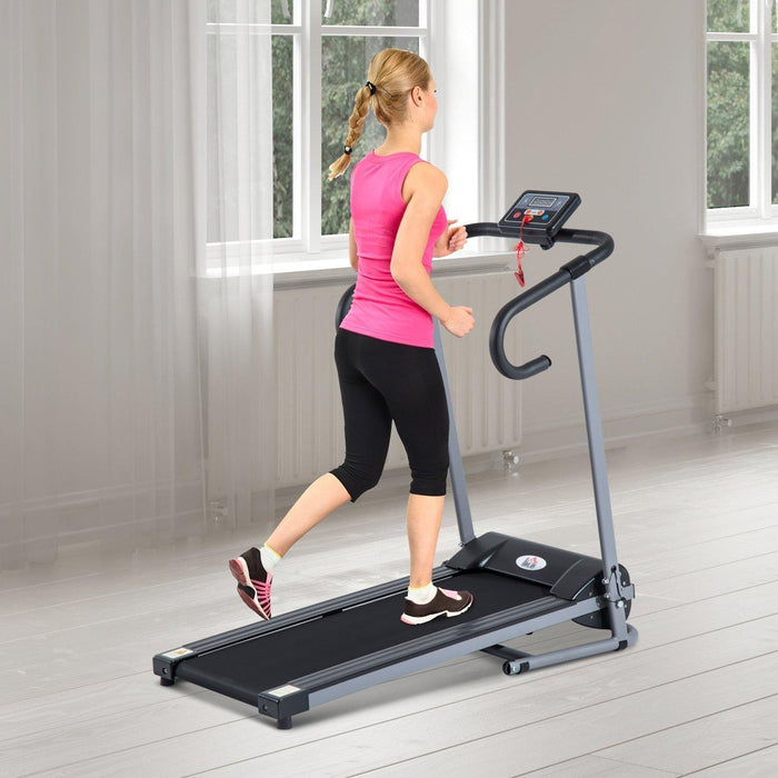 Tapis Roulant Elettrico Richiudibile Schermo LCD 500W