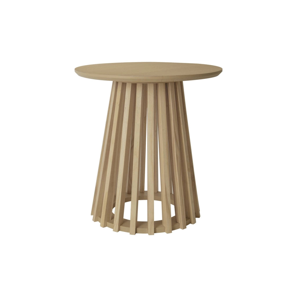 2 tavolini rotondi effetto rovere ø40cm e ø60cm i sweeek