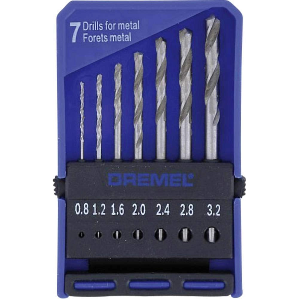 Punte HSS in Kit Pezzi 7 (628) Dremel