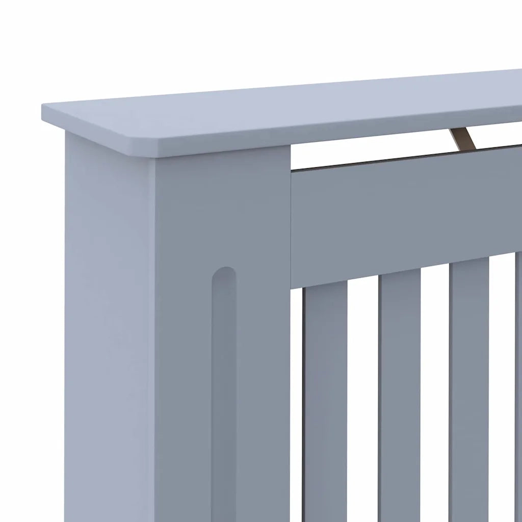 Copertura per radiatori 2 pcs Grigio 152 x 19 x 81,5cm 3403231
