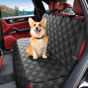 Cuscino per cane per sedile posteriore dell'auto, protezione impermeabile rimovibile, alta qualità, compatibile con Isofix per la maggior parte delle piccole auto e SUV compatte, protezione per sedile posteriore 128x58x45 cm