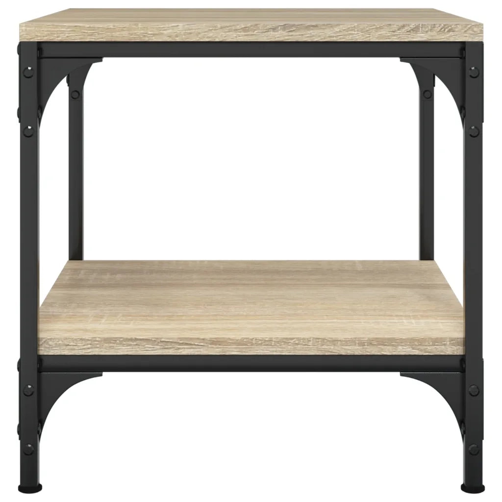 Tavolini 2pz rovere sonoma 40x40x40 cm in Legno Multistrato 819380