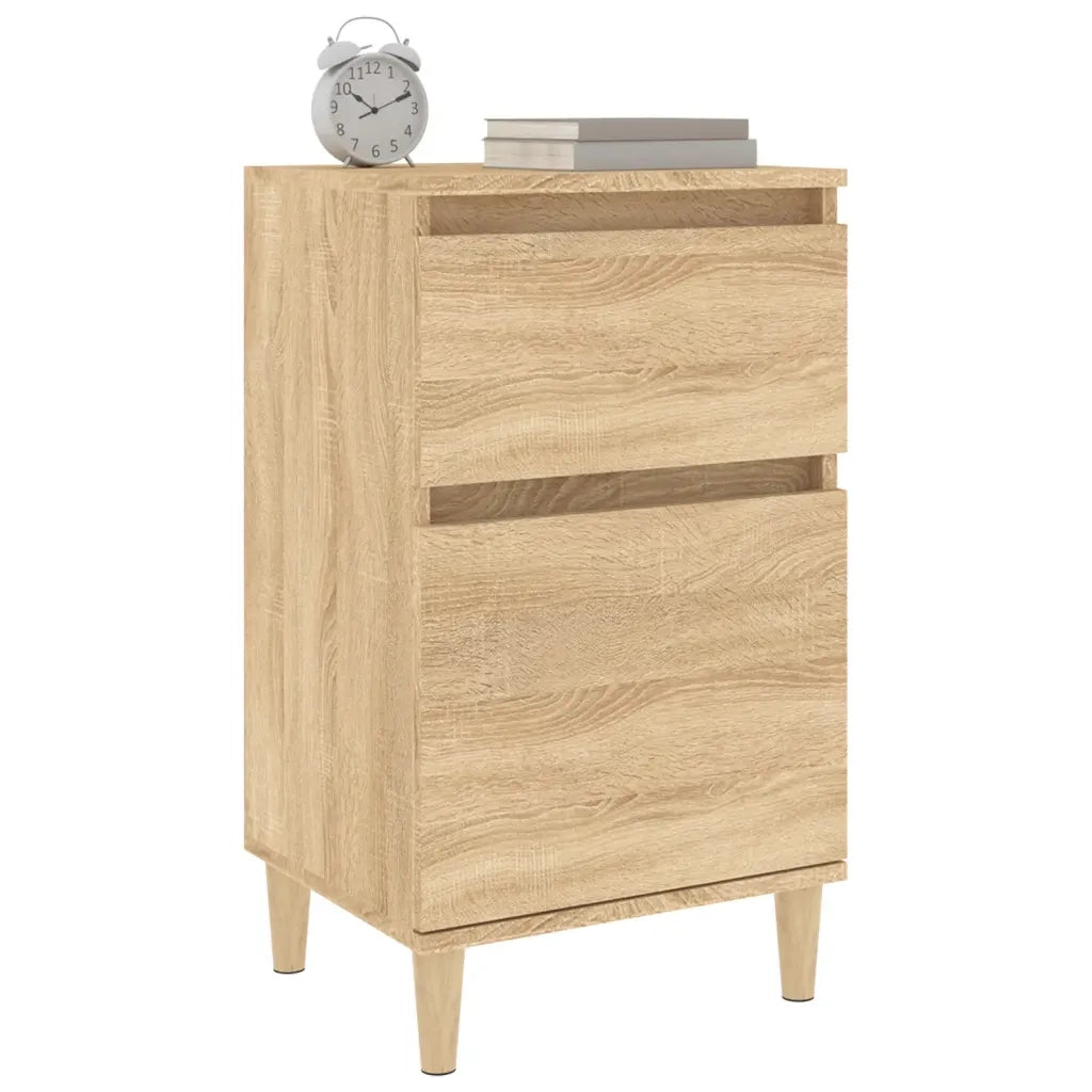 Comodini 2pz Rovere Sonoma 40x35x70 cm 819699