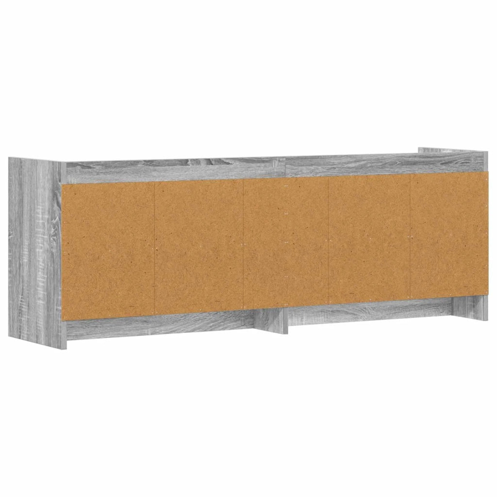 Mobile TV 135 x 33 x 47 cm Sonoma grigio Legno ingegnerizzato 8011232