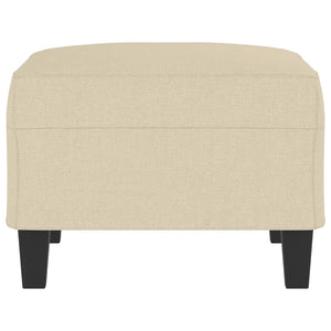 Poggiapiedi Crema 70x55x41 cm in Tessuto cod mxl 67563