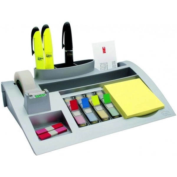 3m c50 organizzatore per cassetto di scrivania argento - 7000062207