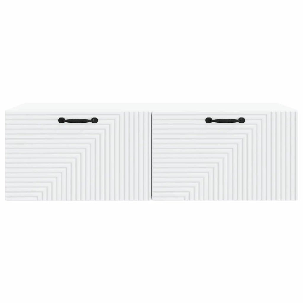 Mobile Porta TV da Muro Bianco 98 x 41 x 30 cm 898695