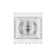 19395.B Torcia Elettronica Portatile 230V Bianco Arkè
