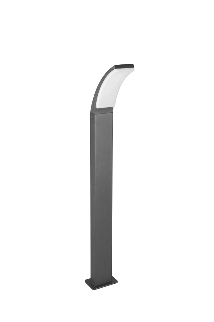 Palo alto da esterno LED, alluminio, antracite, H 100 cm, Beja
