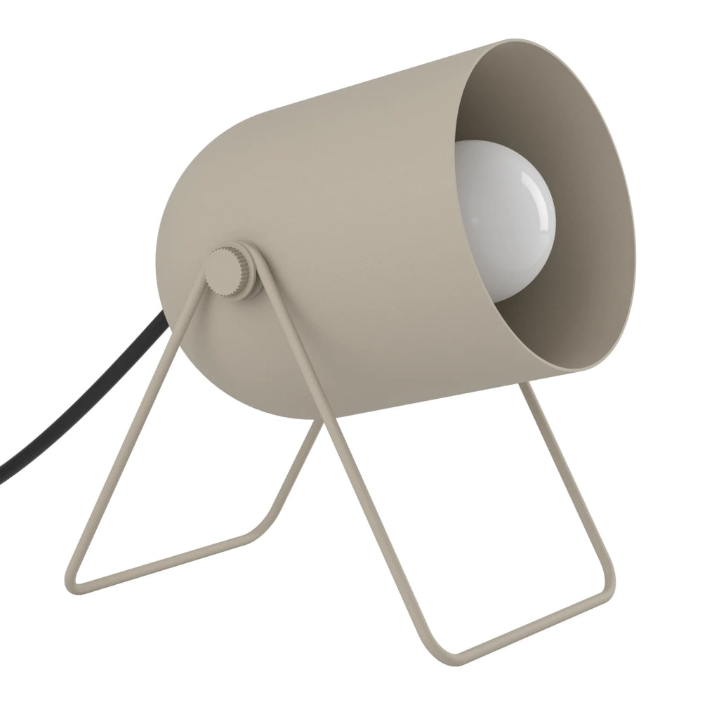 Lampada Scrivania Contemporaneo Tilston Acciaio Marrone 1 Luce E14 Ip20
