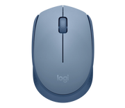 ORIGINAL Logitech Accessori per computer Blu / Grigio 910-006866 Maus Logitech M171 Mouse Wireless per PC, Mac, Laptop, 2,4 GHz con Mini Ricevitore USB, Tracciamento Ottico, Durata della Batteria di 12 mesi, Ambidestro - Blu