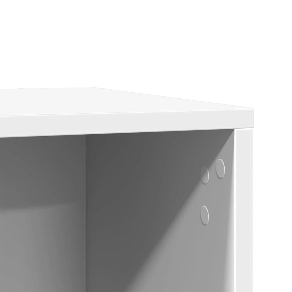 Mobiletto per lettiera per gatti in legno ingegnerizzato bianco 02_0043313