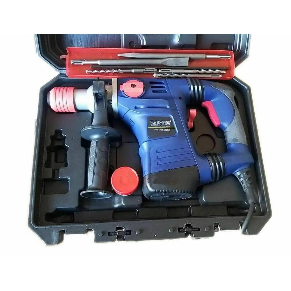 Trade Shop - Trapano Scalpellatore Martello Demolitore 2050w 40mm Tassellatore 5 Accessori -