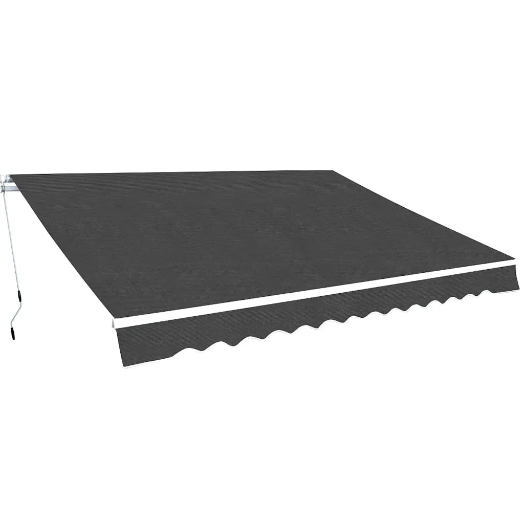 Tenda da Sole Pieghevole Manuale 450 cm Antracite cod mxl 43603