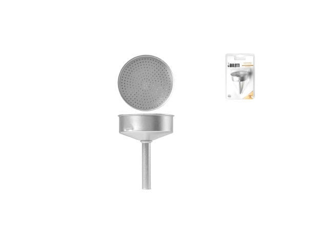 Bialetti Ricambi Include 1 Filtro a Imbuto Compatibile con Moka Orzo Express Bialetti 4 Tazze