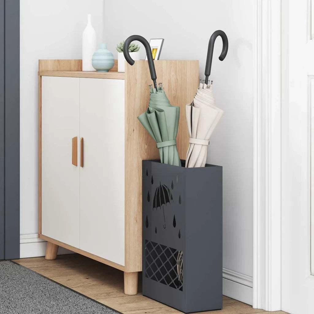 Supporto per Ombrellone Antracite 28 x 12 x 41 cm Acciaio CFW5081695