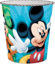 Disney cestino getta carte multicolore per bambini con Mickey and  friends in plastica